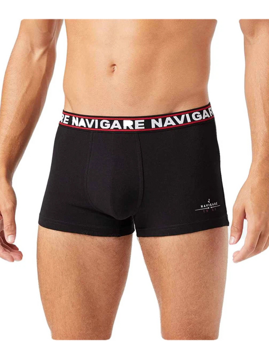 NAVIGARE - 322 Boxer Uomo Elastico Esterno Assortito - 6 Pezzi