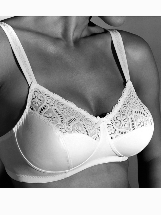 GIOS - Reggiseno foderato con pizzo - Art.973
