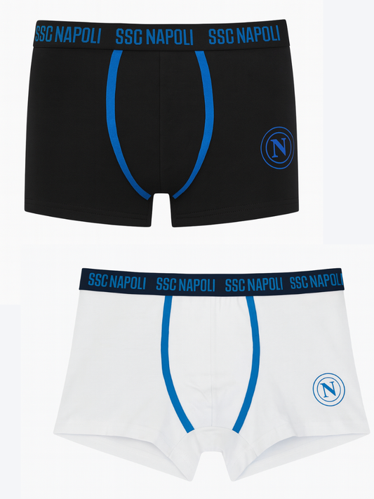 Boxer uomo SSC NAPOLI - 2 Pezzi - BPBX 010