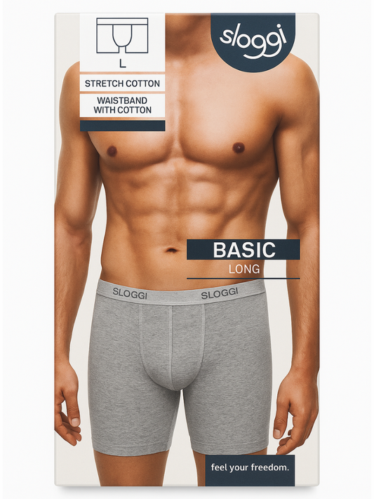 SLOGGI - Boxer Pantaloncino uomo BASIC LONG