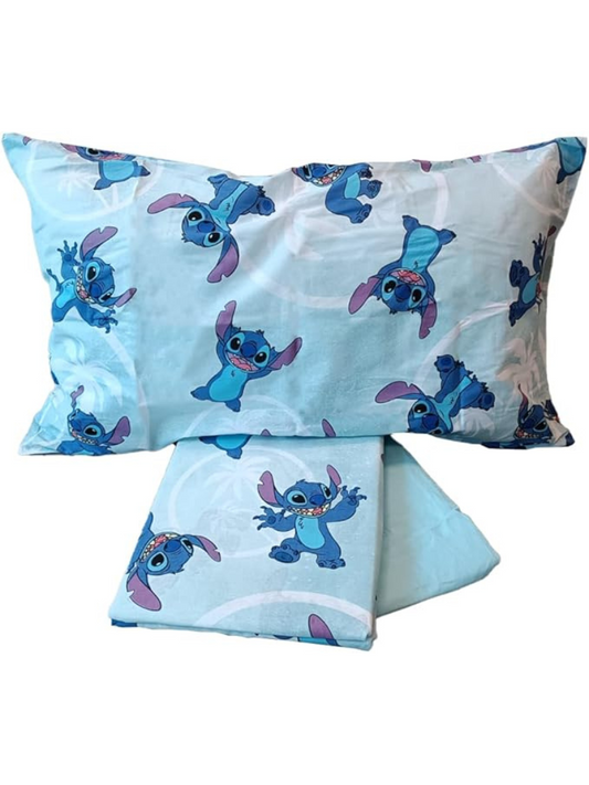 HERMET - Completo letto singolo STITCH 100% cotone