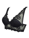 SièLei - Bralette in pizzo e tulle con ferretto Linea Glam - Art.1944