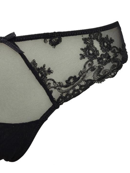 SièLei - Perizoma in pizzo e tulle Linea Glam - Art. 1943