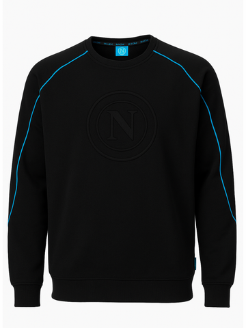 Felpa SSC NAPOLI - FLPN F10 1075 - Nero