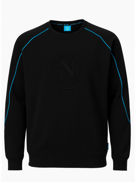 Felpa SSC NAPOLI - FLPN F10 1075 - Nero