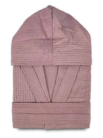 SOMMARUGA - Accappatoio unisex nido d'ape