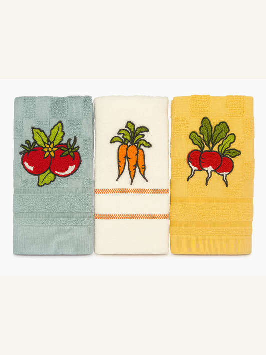 VINGI - STROFINACCI IN 100% COTONE - 3 PEZZI