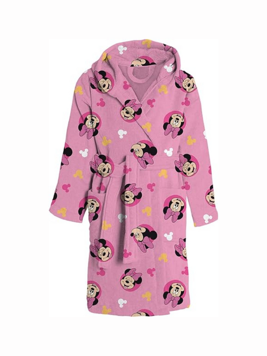 HERMET - Accappatoio bimba in spugna MINNIE