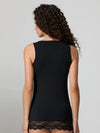 Canotta Donna in Cotone con Pizzo Jadea 4328