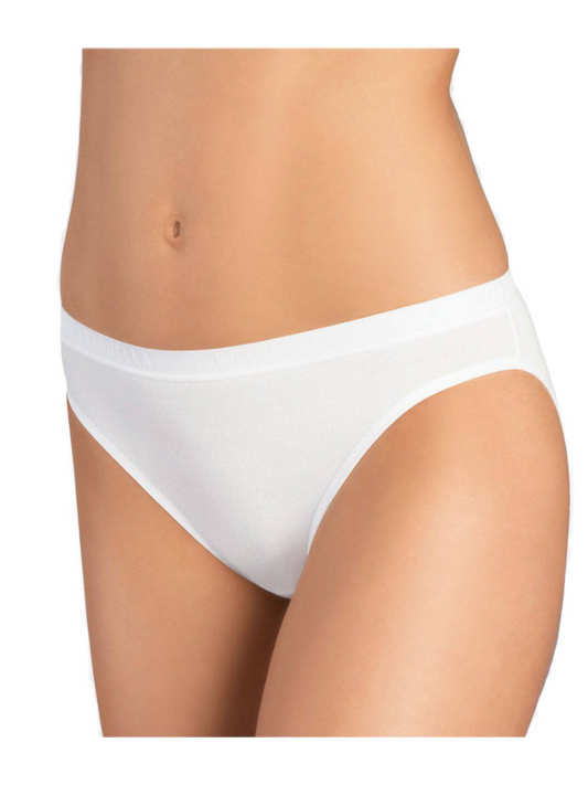 COTONELLA - Slip mini vita bassa elastico esterno 8125 - 6 Pezzi