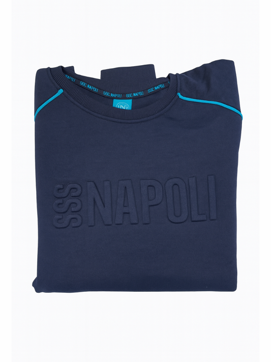 Felpa SSC NAPOLI - FLPN F10 1085 - Blu