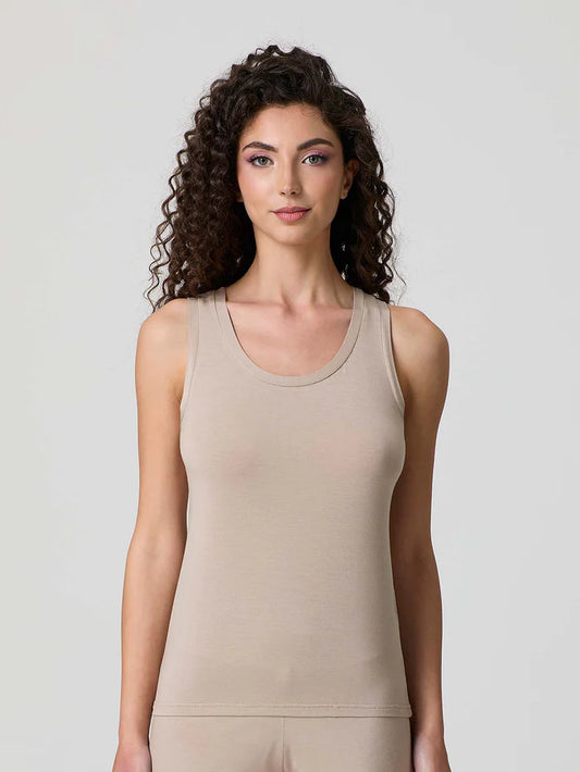 JADEA - Canotta in cotone modal RELAX - 3187