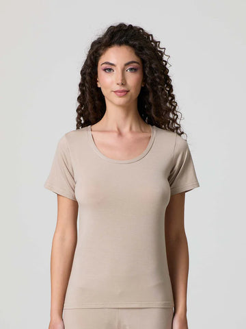 JADEA - T-shirt in cotone modal RELAX - 3188