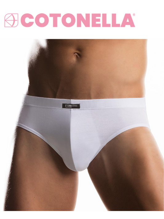 COTONELLA - Slip uomo in cotone elastico interno 6 pezzi - Art.2396