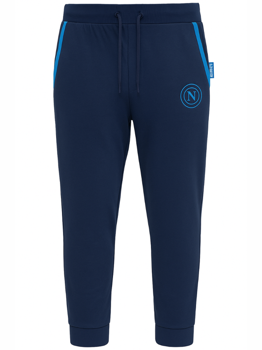 Pantalone tuta felpato SSC NAPOLI - PTLN F10 1070- Blu