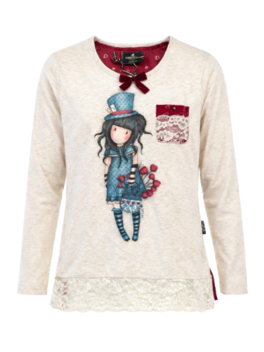 SANTORO - Pigiama bambina in caldo cotone - THE HATTER