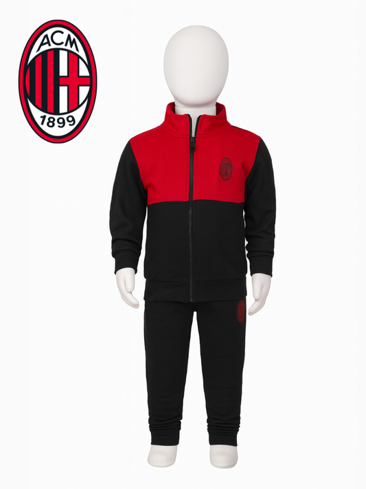 Tuta bambino MILAN in felpa full zip - F30 1185