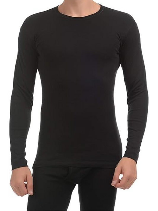 ENRICO COVERI - ET1204 Maglia manica lunga caldo cotone - 3 pezzi