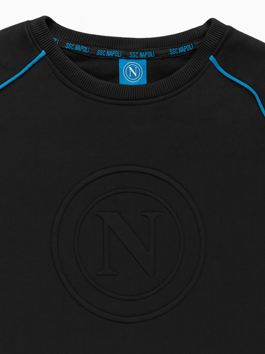 Felpa SSC NAPOLI - FLPN F10 1075 - Nero