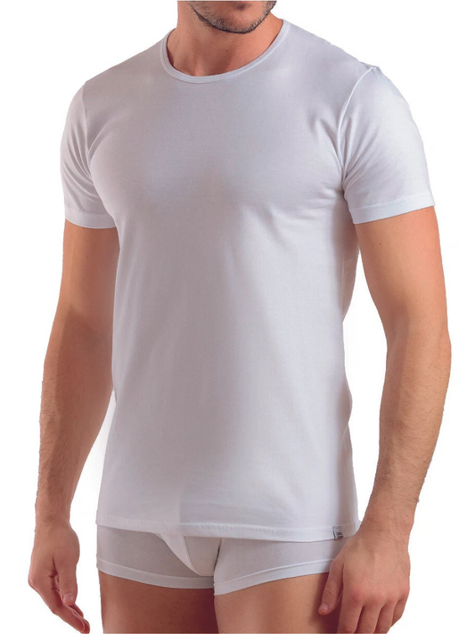 ENRICO COVERI - ET1010 T-shirt uomo caldo cotone - 3 pezzi