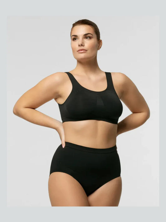 Pompea - Slip Donna in Microfibra COMFORT SIZE - 3 Pezzi