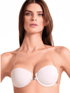 LORMAR - Reggiseno a fascia con spalline trasparenti - LYNETTE