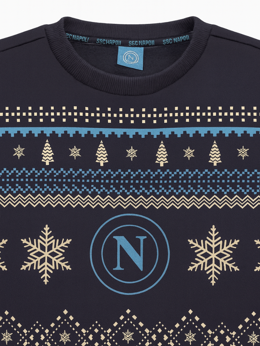Tuta felpata da uomo SSC NAPOLI NATALIZIA  - PIGN F10 N001