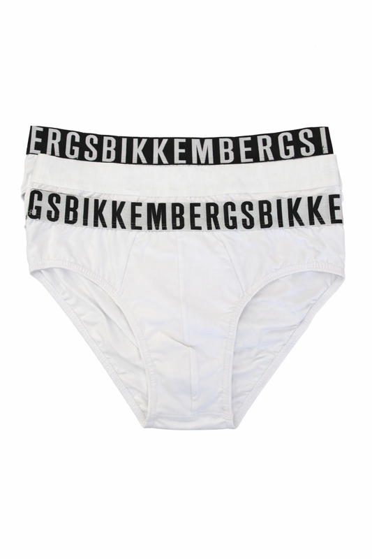 BIKKEMBERGS - Slip uomo elastico esterno 3 Pezzi - BK004T
