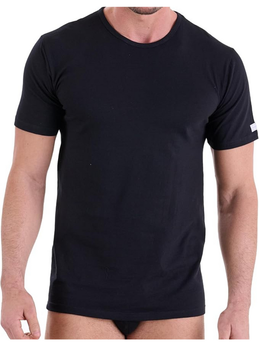 NAVIGARE - 516 T-shirt Uomo Girocollo in Cotone - 3 Pezzi