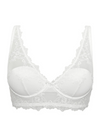 SièLei - Bralette in pizzo e tulle con ferretto Linea Glam - Art.1944