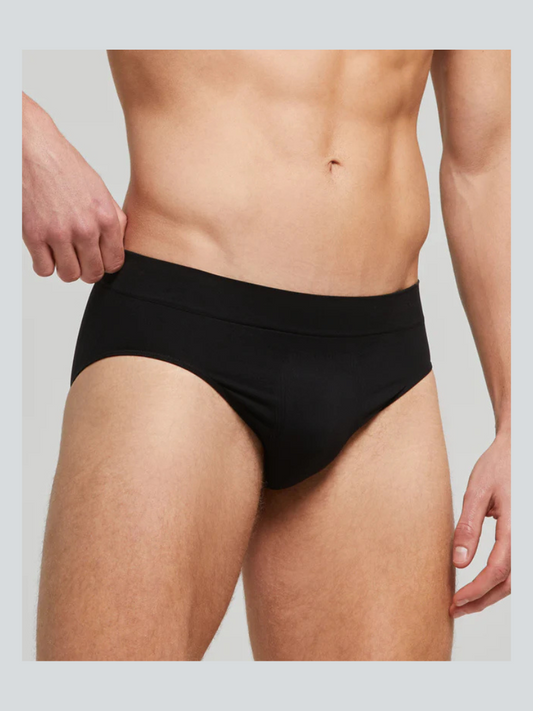 Pompea - Slip Uomo in microfibra SEAMLESS - 3 Pezzi