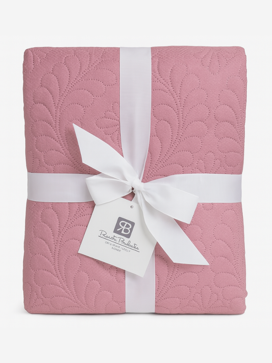 RENATO BALESTRA - Trapuntino con rose Matrimoniale 225x260 - ROSE