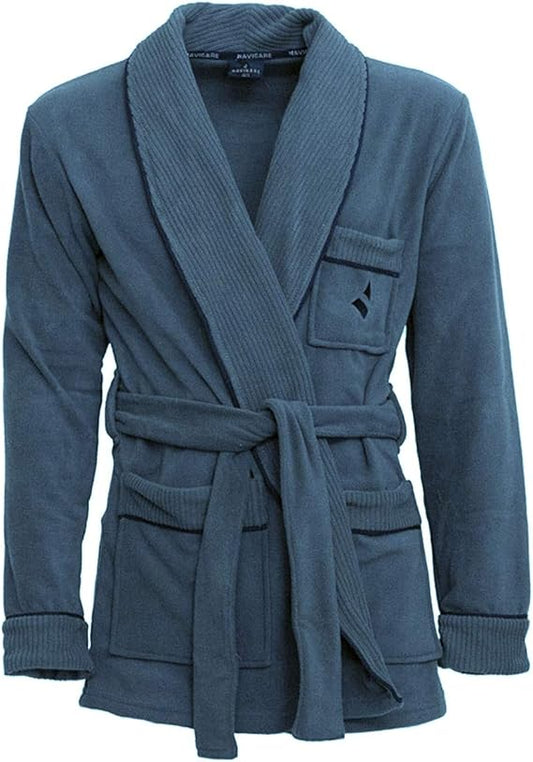 NAVIGARE -  Giacca da camera uomo in PILE sciallata - 14900