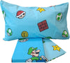 HERMET - Completo letto singolo SUPER MARIO 100% Cotone
