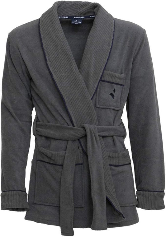 NAVIGARE -  Giacca da camera uomo in PILE sciallata - 14900