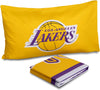 HERMET - Completo letto singolo LAKERS 100% cotone