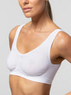Pompea - Brassiere Spalla Larga in Microfibra SEAMLESS - 3 Pezzi