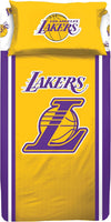 HERMET - Completo letto singolo LAKERS 100% cotone