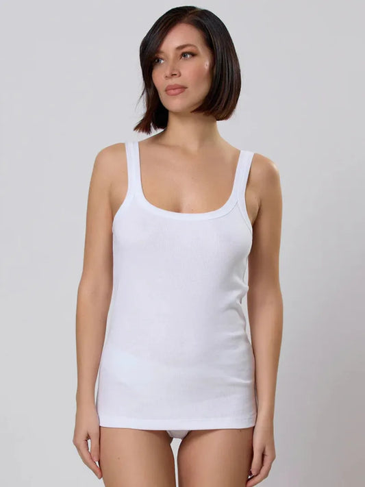Canotta in Costina 100% Cotone Jadea JESSICA