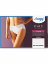 SLOGGI - Slip Midi Donna CHIC - 2 Pezzi