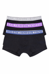 BIKKEMBERGS - Boxer uomo elastico esterno 3 Pezzi - 21009T
