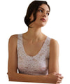 JADEA - Canotta taglio laser in pizzo - 8024