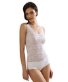 JADEA - Canotta taglio laser in pizzo - 8024