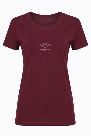 UMBRO - T-shirt donna in cotone elasticizzato