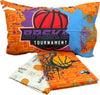 HERMET - Completo letto singolo BASKET 100% cotone