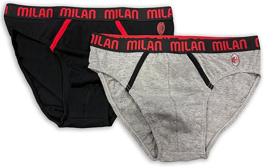 SLIP UOMO A.C MILAN - 2 PEZZI - MI001