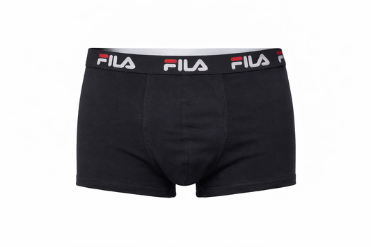 FILA - Boxer uomo in cotone elastico esterno 3 pezzi - FU5232
