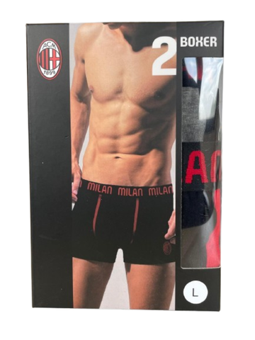 BOXER UOMO A.C MILAN - 2 PEZZI - M001