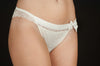 SELENE - 3057 CARLA Slip in pizzo dettaglio fiocco