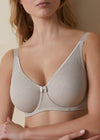 SELENE - INMA Reggiseno con ferretto e fascia alta Coppa-C
